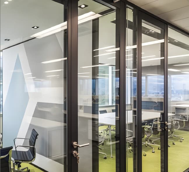 Sliding Glass Partitions